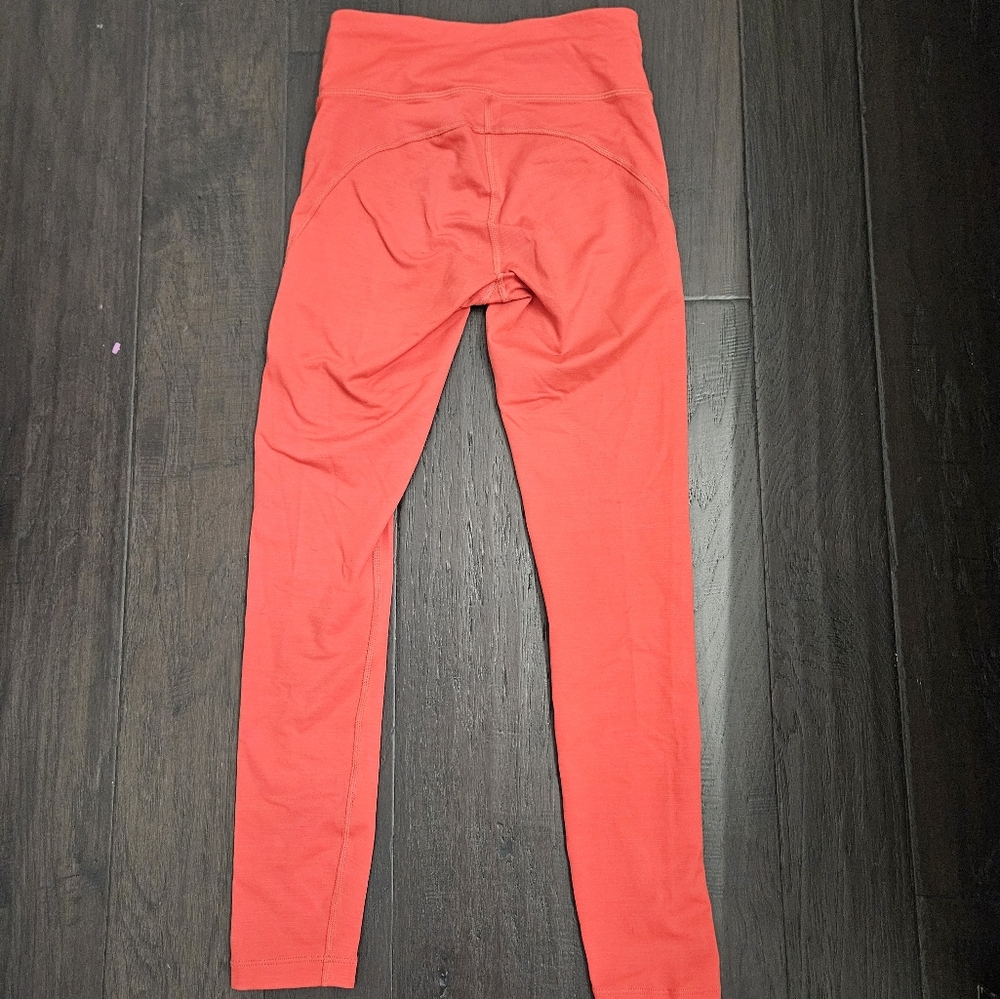 Outdoor Voices TechSweat Move Free Crop Top Bra and leggings red xs - Picture 12 of 14